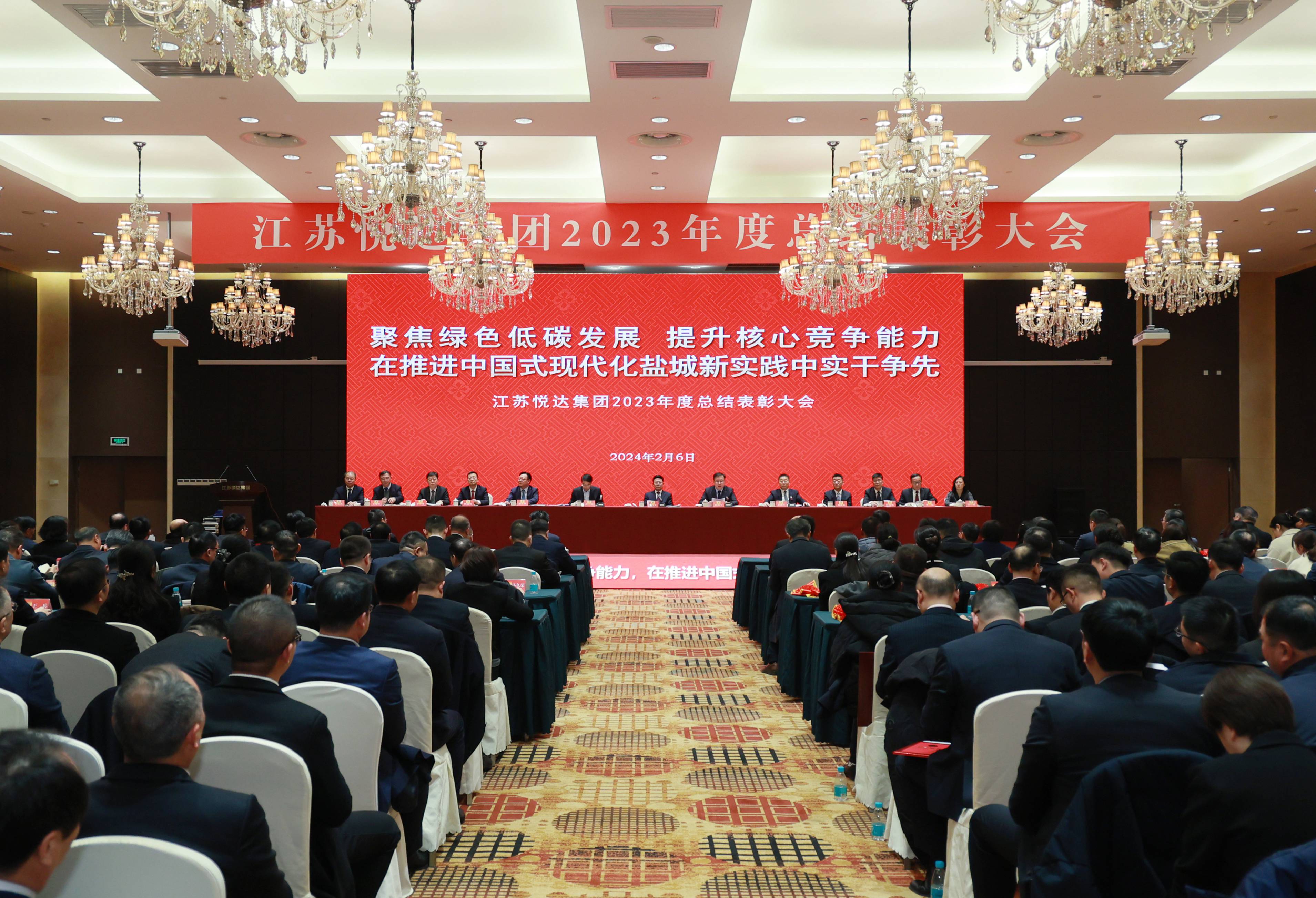 集團召開(kāi)2023年度總結表彰大會(huì )